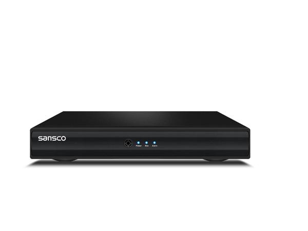Sansco HD 5MP Lite 8 Channel Digital Video Recorder Hybrid DVR with 3TB Hard Drive for CCTV Security Camera System, Support AHD/CVI/TVI/IP/CVBS Camera