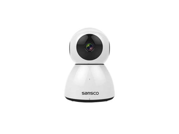 SANSCO Wi-Fi IP Camera 1080p HD Network Pet Baby Monitor(Motion Detection, FHD 2.0 Mega-Pixels, Pan Tilt, Multiple Mobile Viewing, Superior Night Vision, Micro SD Card Slot)